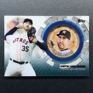Justin Verlander - 2020 Topps Update Coin Cards #TBC-JV
